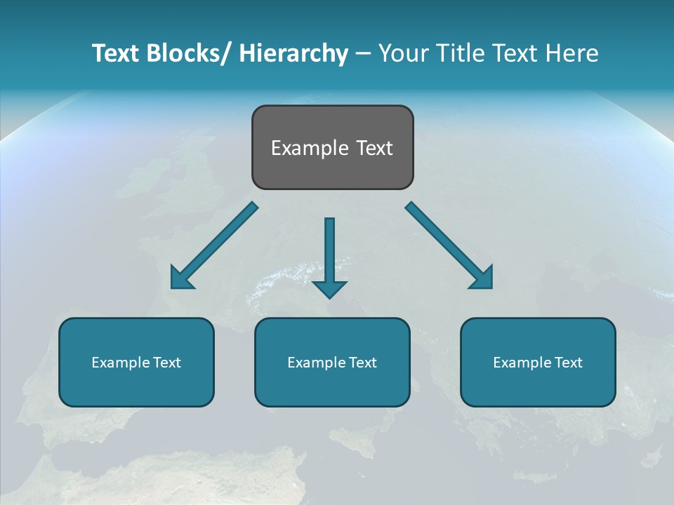 Care Hand Senior PowerPoint Template