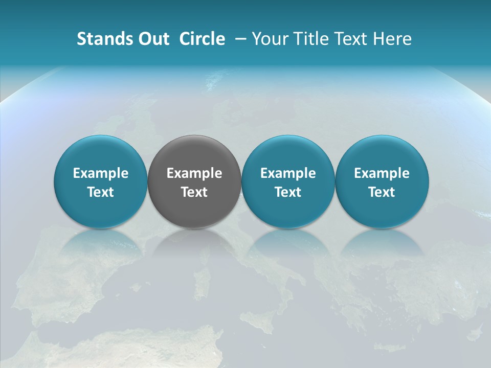 Care Hand Senior PowerPoint Template