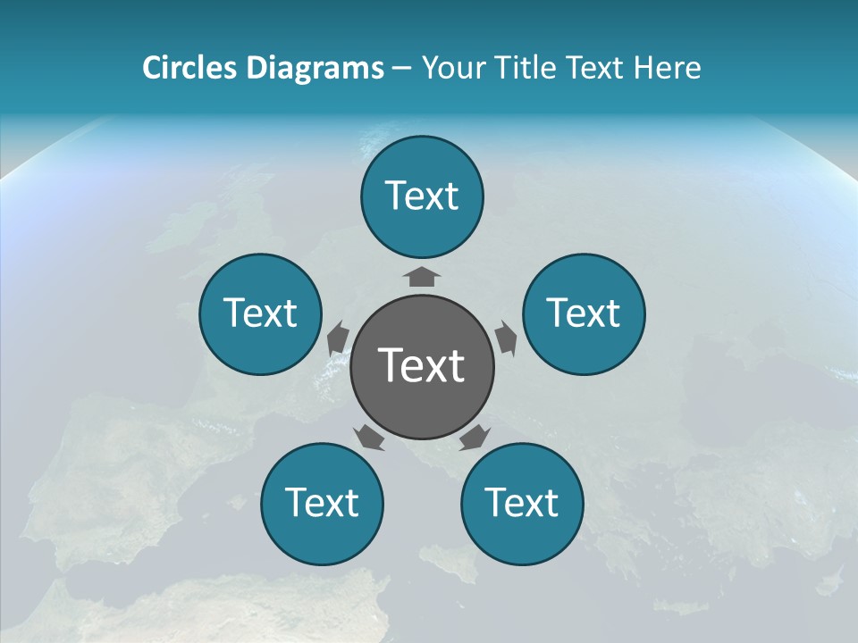 Care Hand Senior PowerPoint Template
