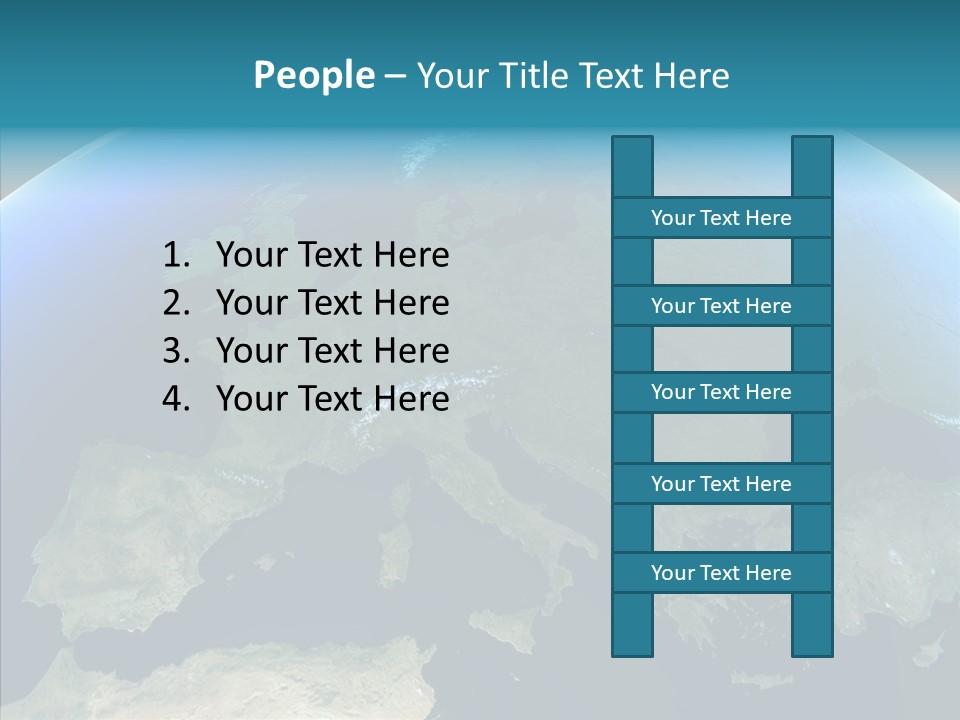 Care Hand Senior PowerPoint Template