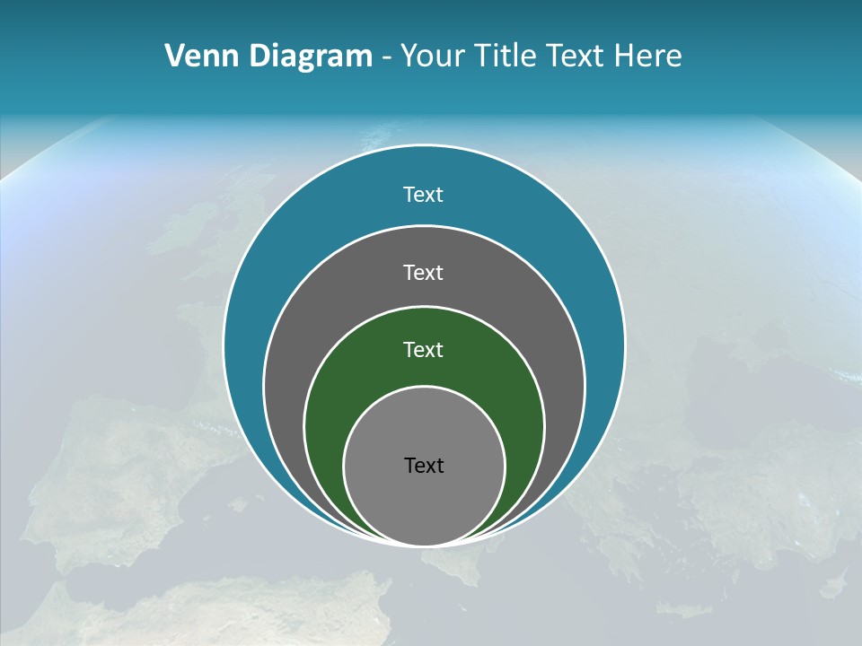 Care Hand Senior PowerPoint Template