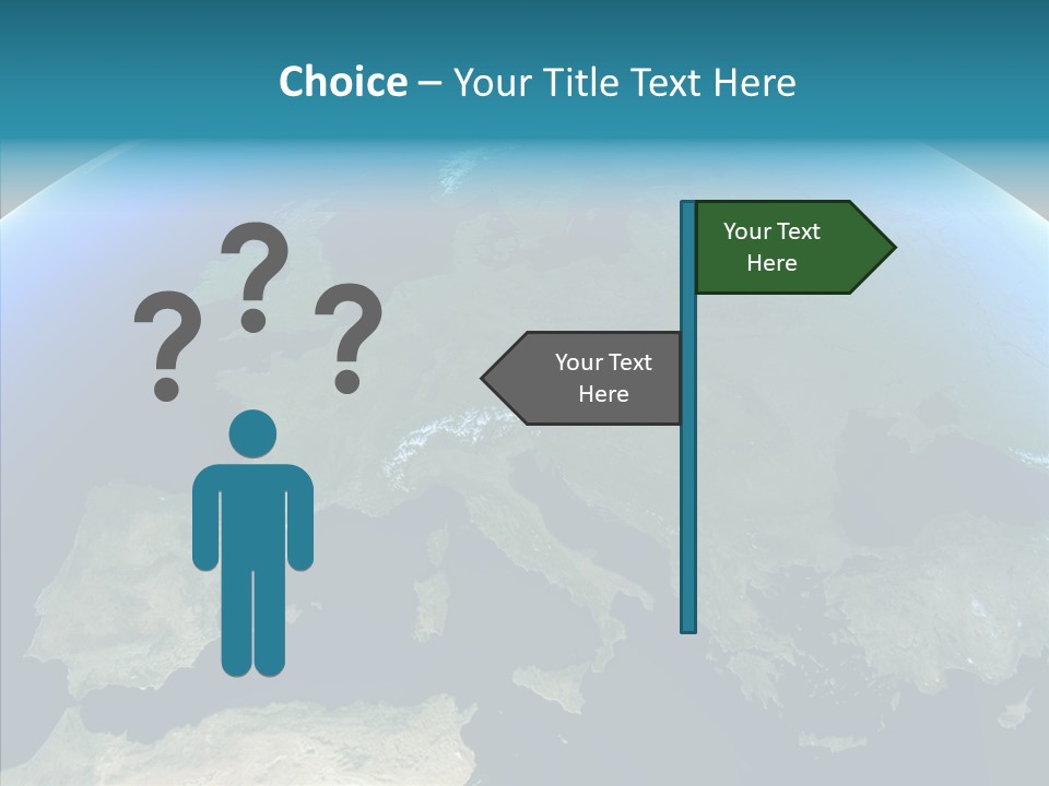 Care Hand Senior PowerPoint Template