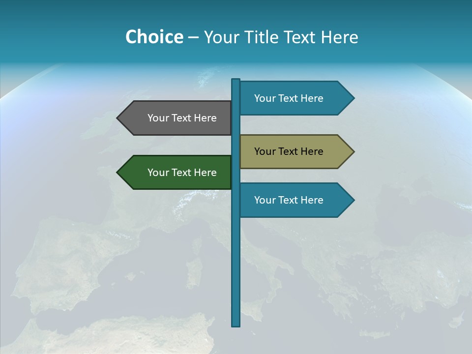 Care Hand Senior PowerPoint Template