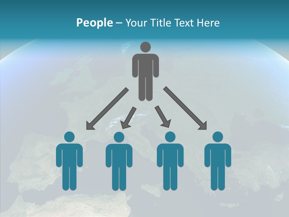 Care Hand Senior PowerPoint Template