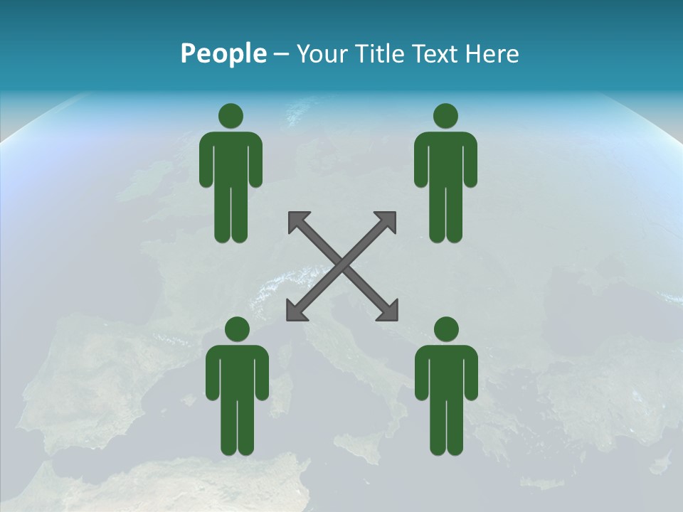 Care Hand Senior PowerPoint Template