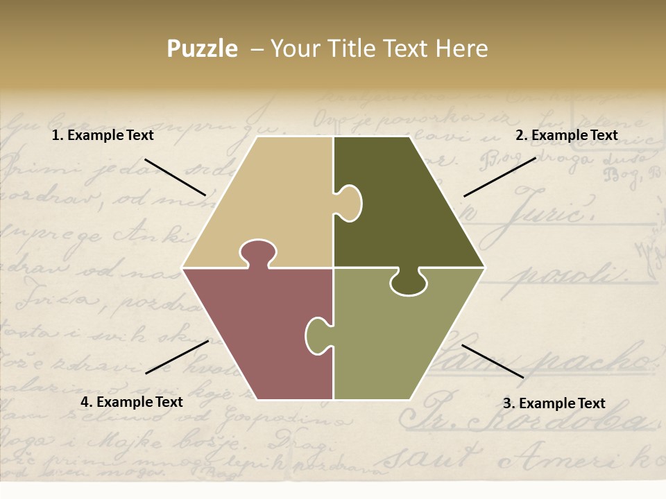 Old Sharing Assist PowerPoint Template