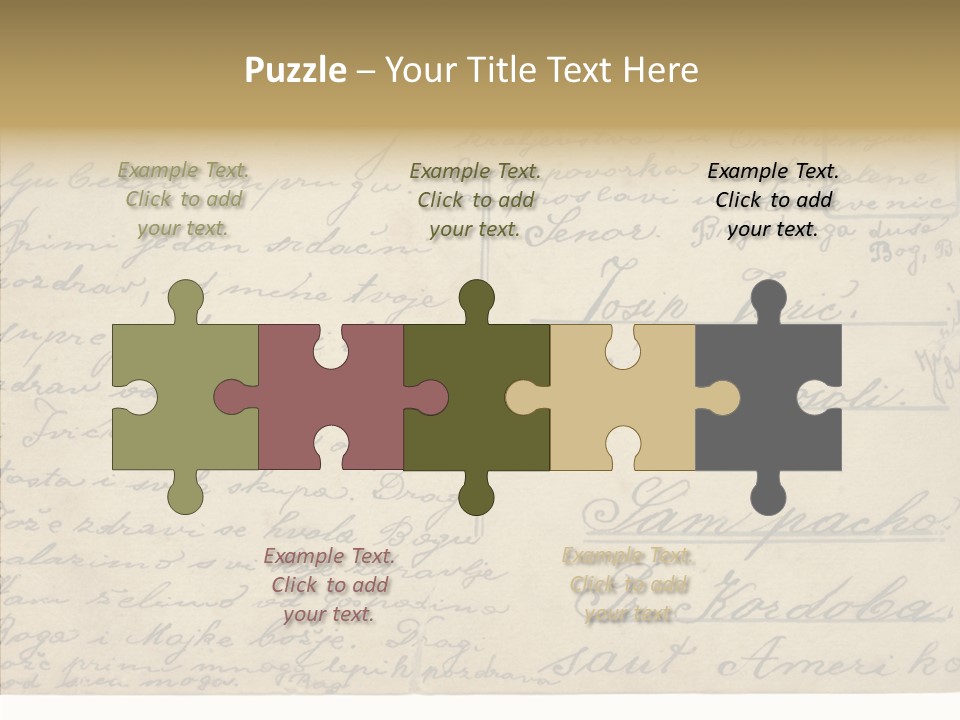Old Sharing Assist PowerPoint Template