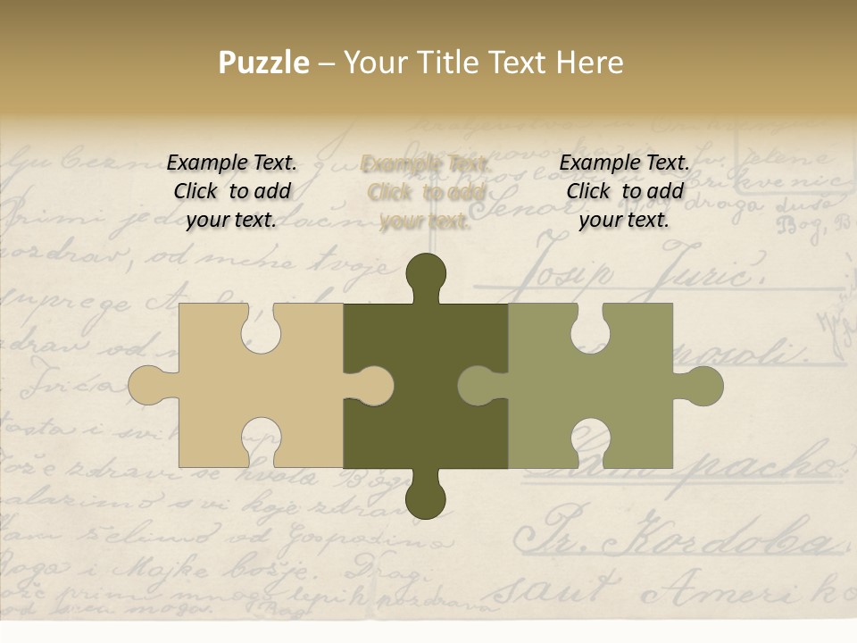 Old Sharing Assist PowerPoint Template