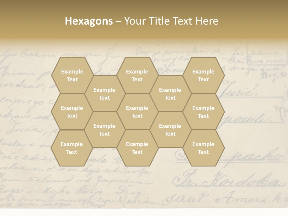 Old Sharing Assist PowerPoint Template