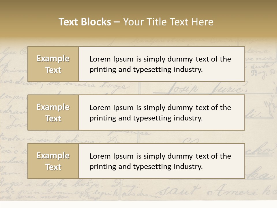 Old Sharing Assist PowerPoint Template