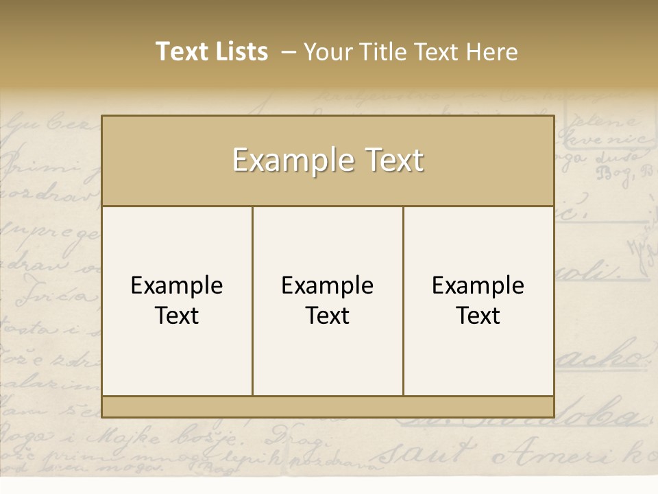 Old Sharing Assist PowerPoint Template