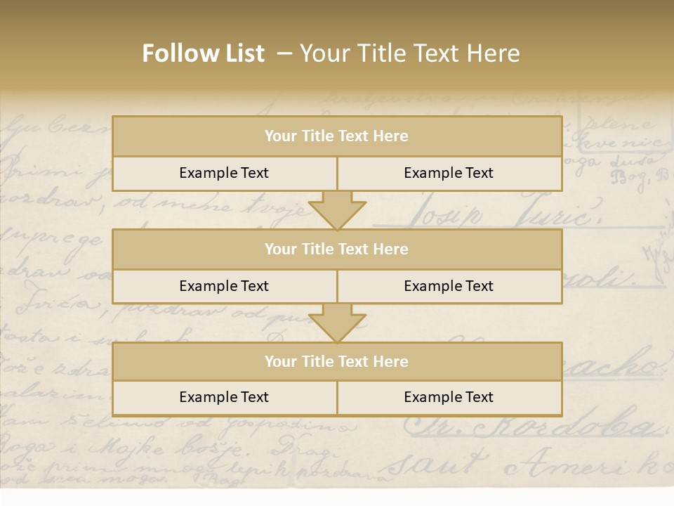 Old Sharing Assist PowerPoint Template