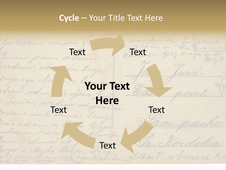 Old Sharing Assist PowerPoint Template