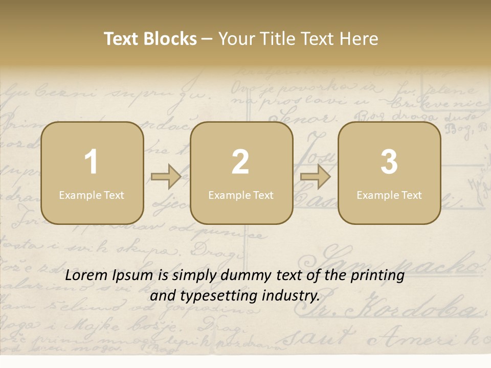 Old Sharing Assist PowerPoint Template