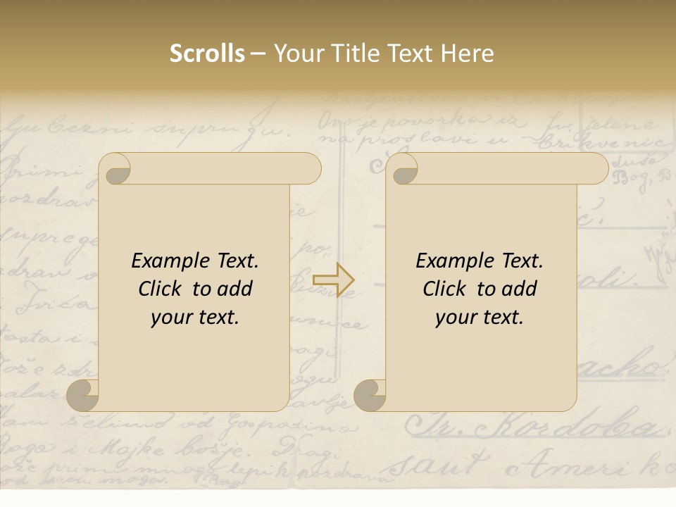 Old Sharing Assist PowerPoint Template