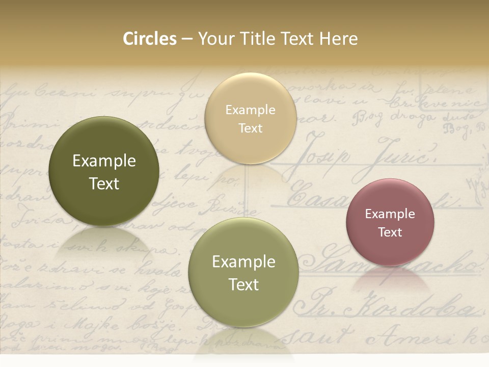 Old Sharing Assist PowerPoint Template