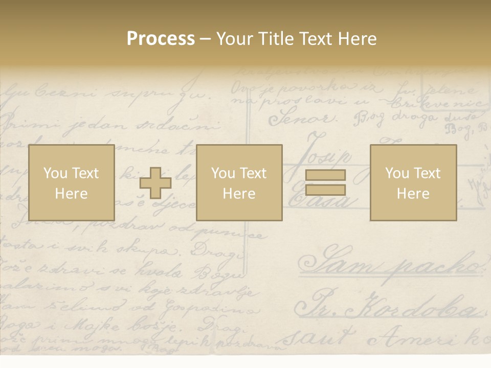 Old Sharing Assist PowerPoint Template