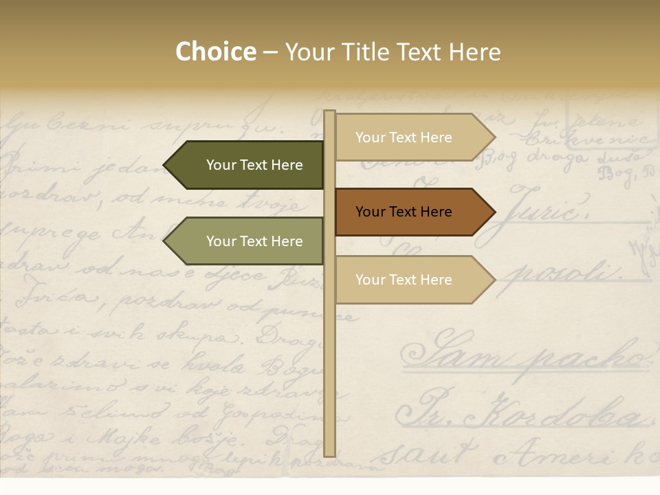 Old Sharing Assist PowerPoint Template