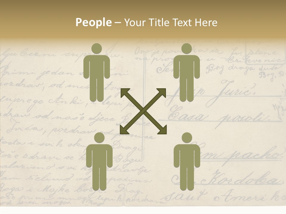 Old Sharing Assist PowerPoint Template