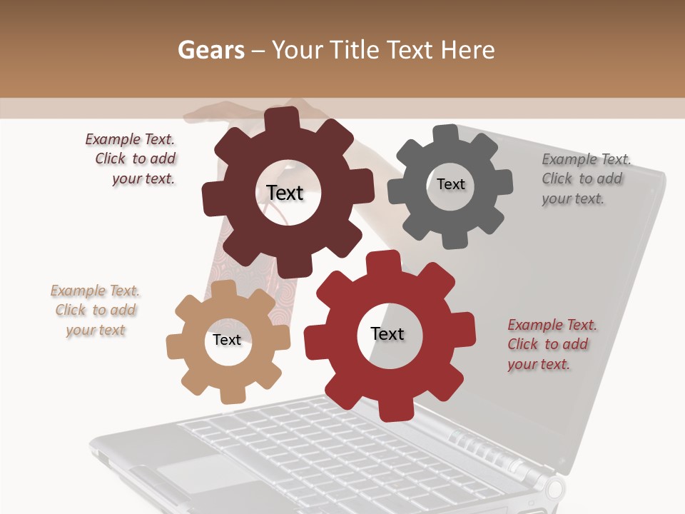 Human Sharing Two PowerPoint Template