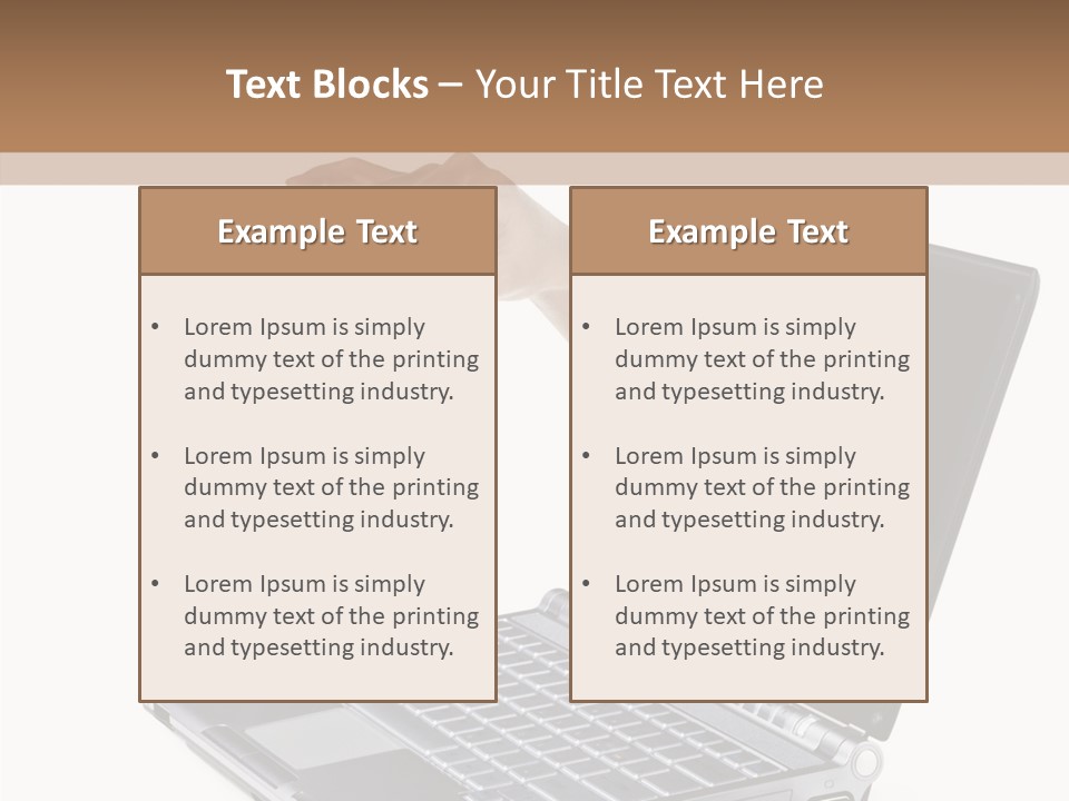 Human Sharing Two PowerPoint Template