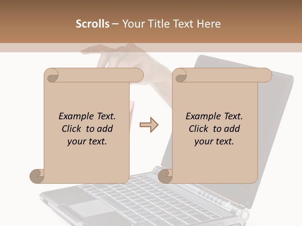 Human Sharing Two PowerPoint Template