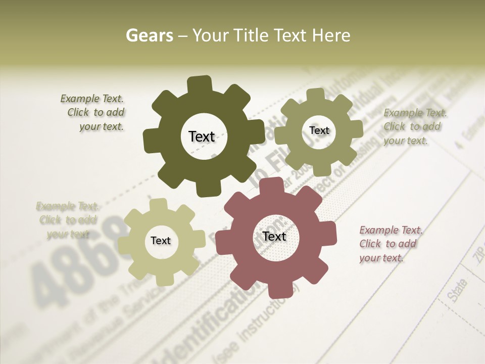 Togetherness Sharing Senior PowerPoint Template