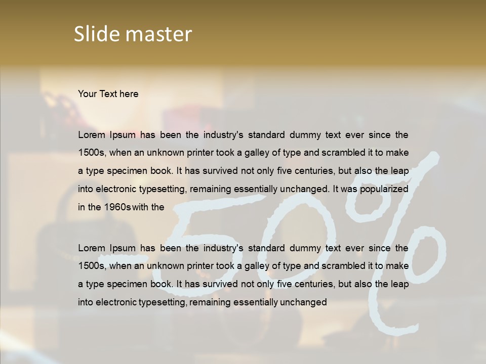 Care White Background Background PowerPoint Template