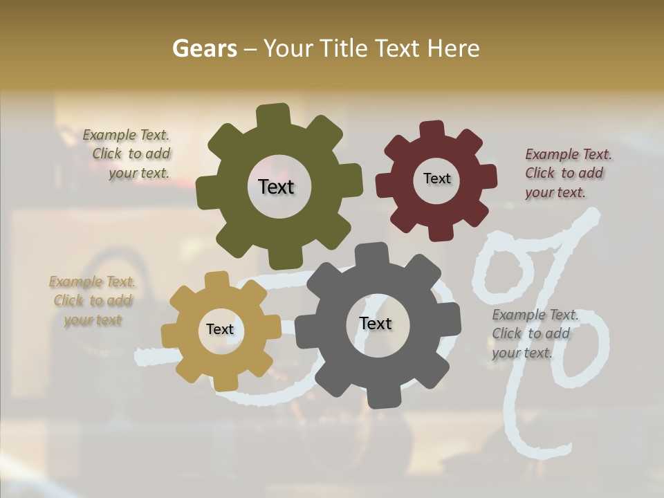 Care White Background Background PowerPoint Template