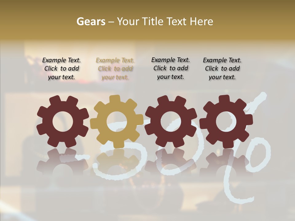 Care White Background Background PowerPoint Template