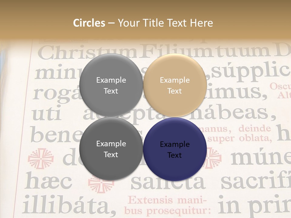 Senior  Grandmother Background PowerPoint Template