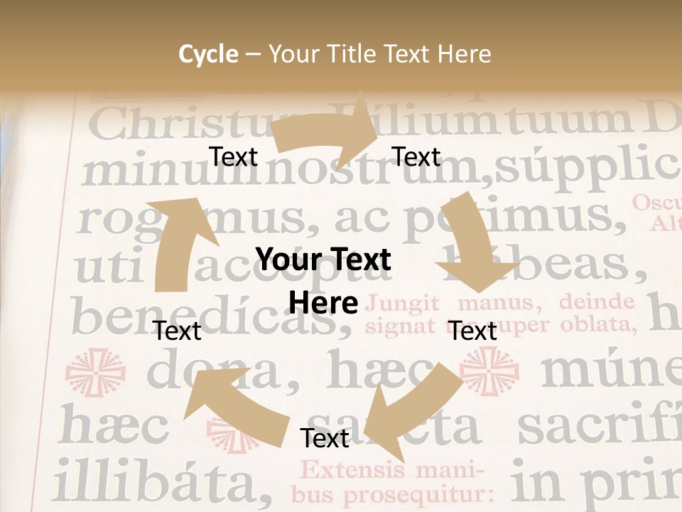 Senior  Grandmother Background PowerPoint Template