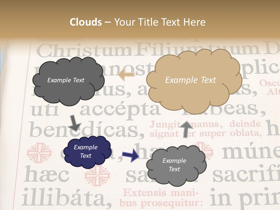 Senior  Grandmother Background PowerPoint Template