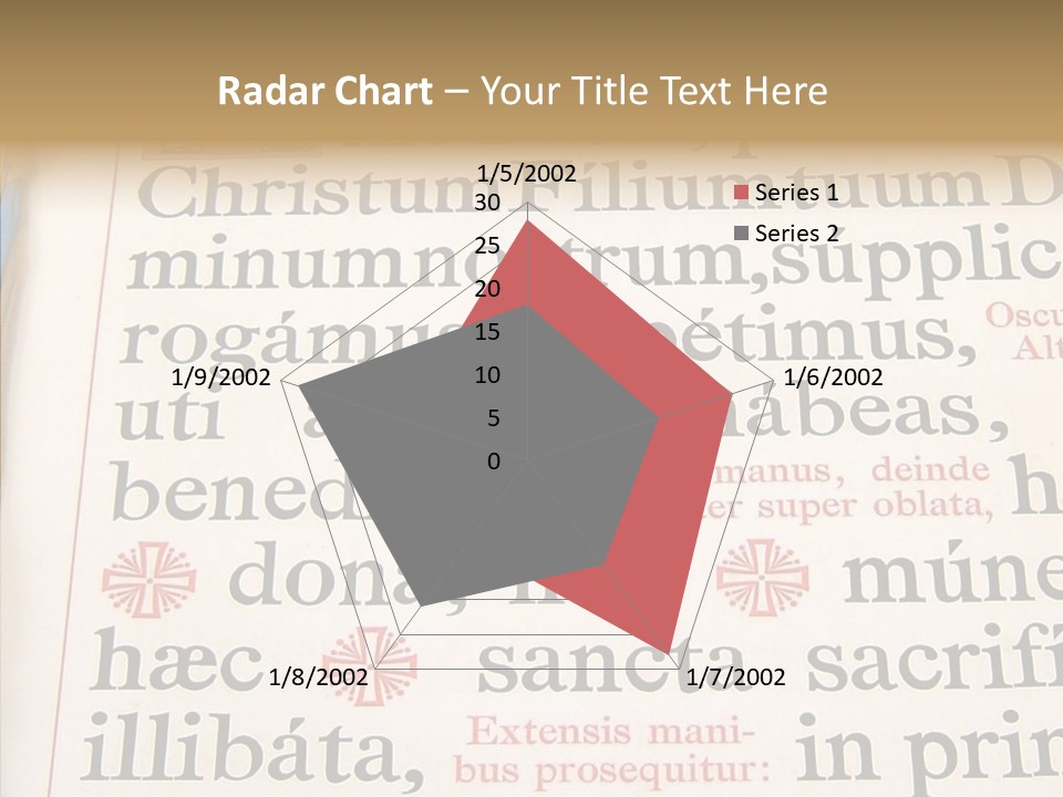 Senior  Grandmother Background PowerPoint Template