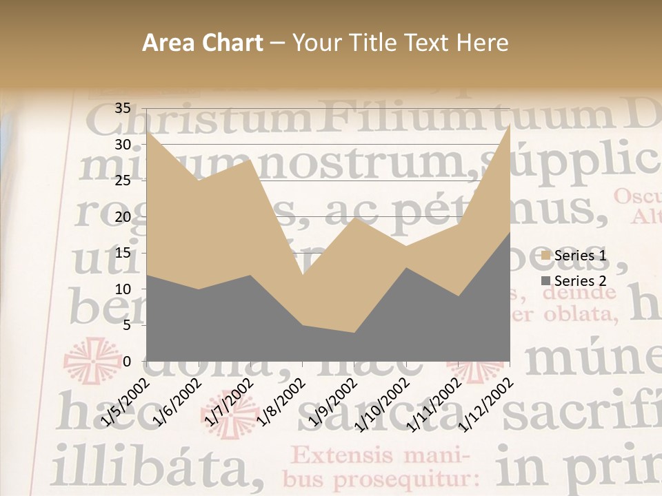 Senior  Grandmother Background PowerPoint Template