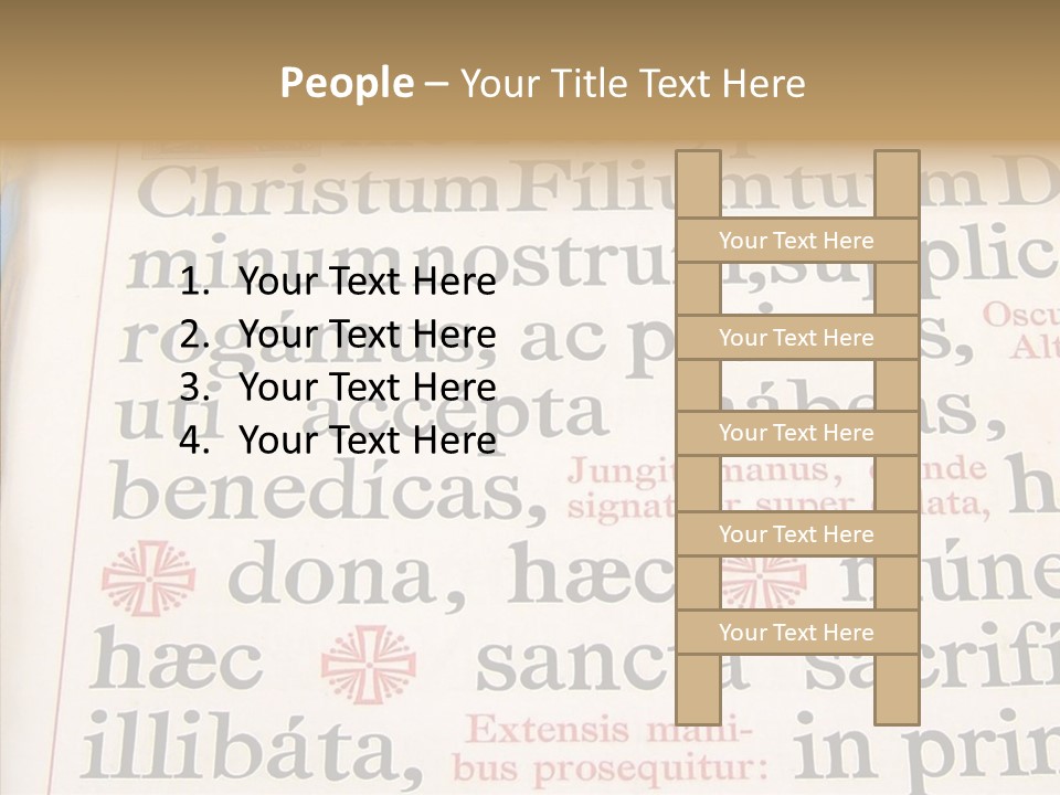 Senior  Grandmother Background PowerPoint Template