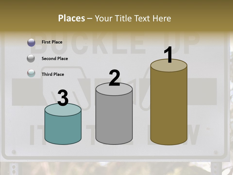 White Background Women Hold PowerPoint Template