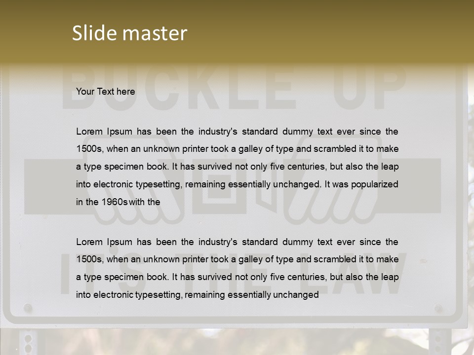 White Background Women Hold PowerPoint Template