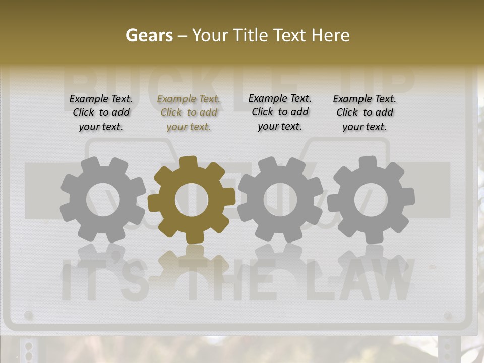 White Background Women Hold PowerPoint Template