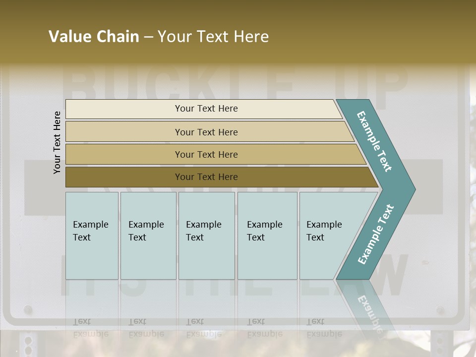 White Background Women Hold PowerPoint Template