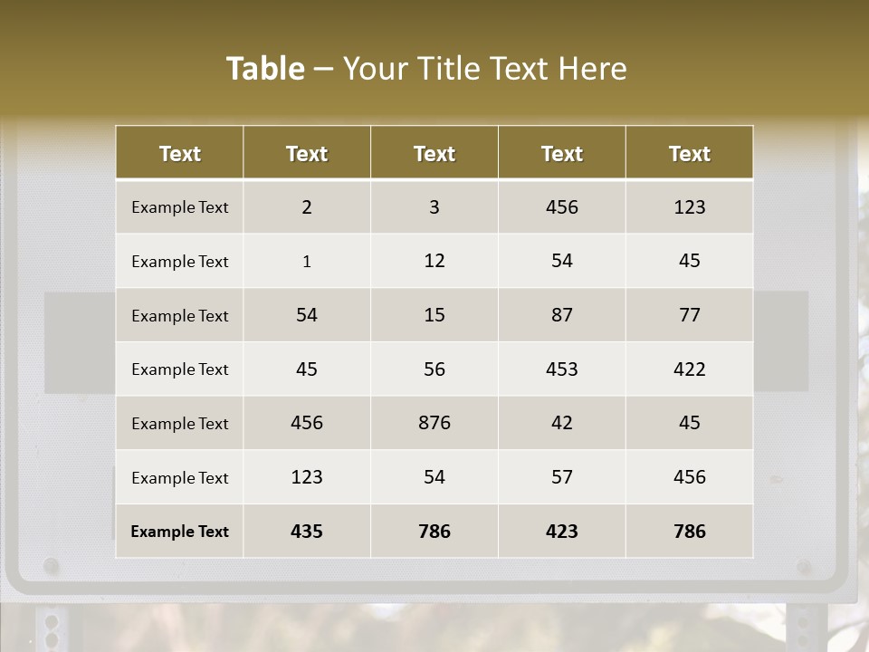 White Background Women Hold PowerPoint Template