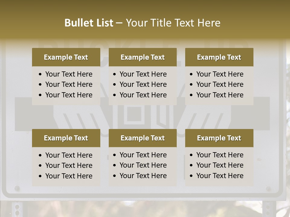 White Background Women Hold PowerPoint Template