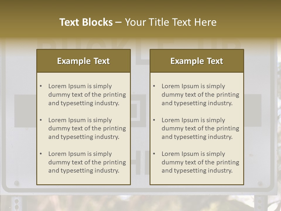 White Background Women Hold PowerPoint Template