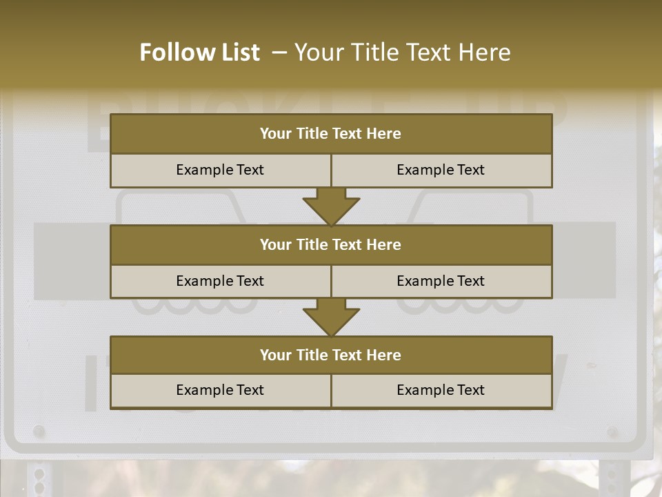 White Background Women Hold PowerPoint Template