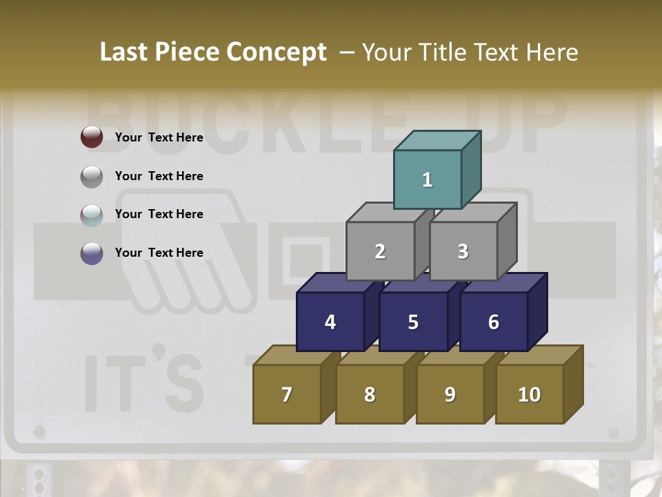 White Background Women Hold PowerPoint Template