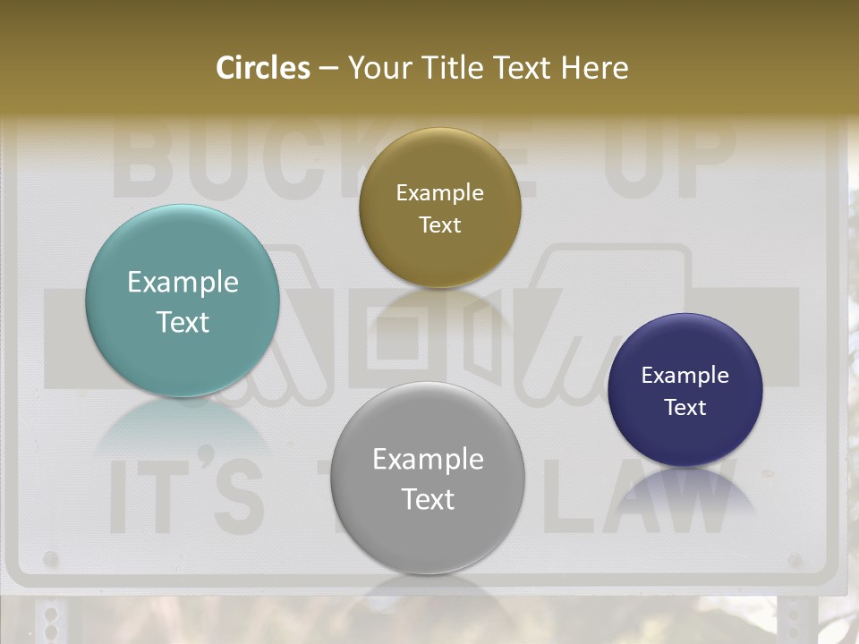 White Background Women Hold PowerPoint Template