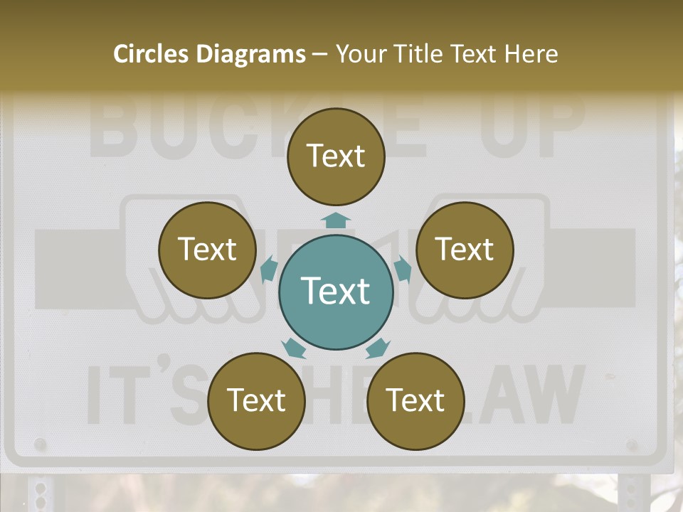 White Background Women Hold PowerPoint Template