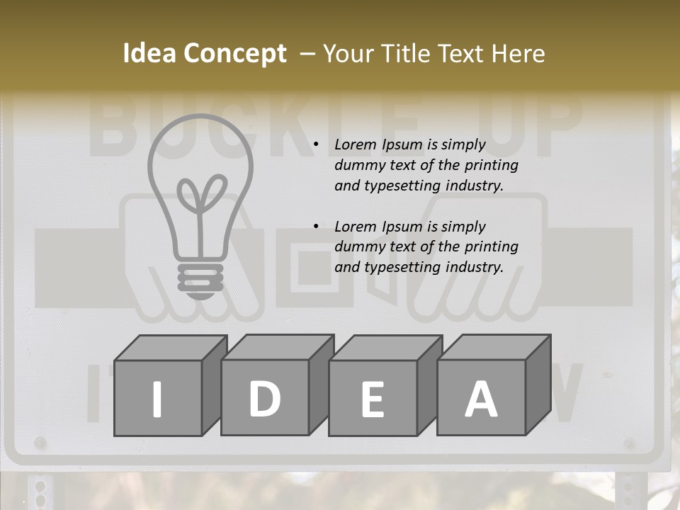 White Background Women Hold PowerPoint Template