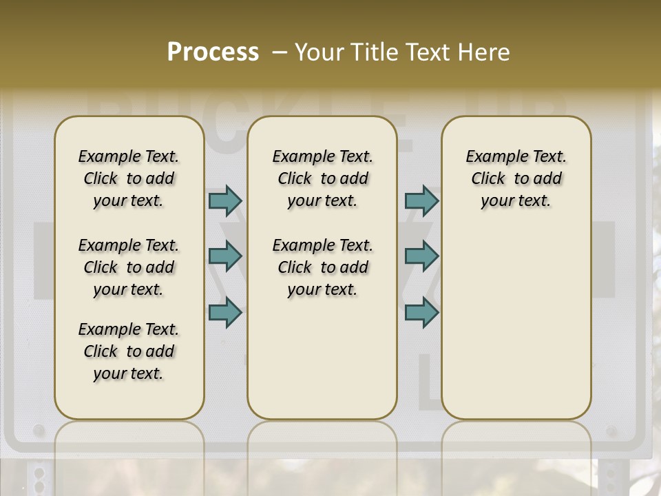 White Background Women Hold PowerPoint Template