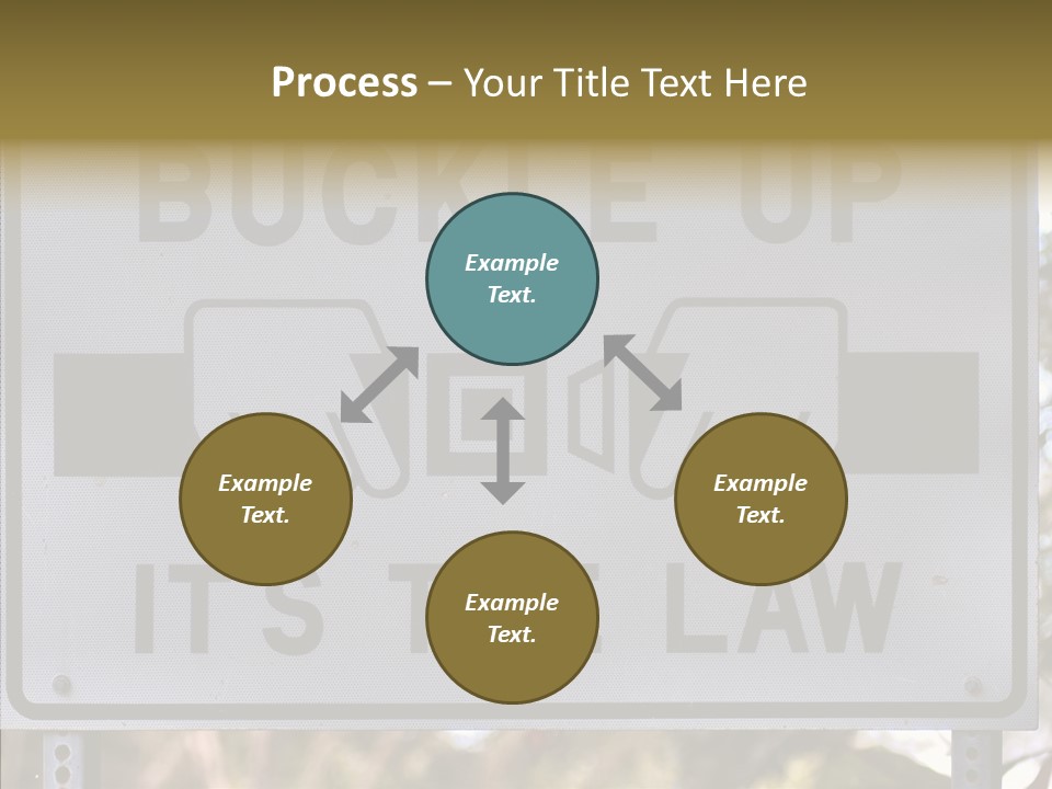 White Background Women Hold PowerPoint Template